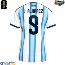Ženski Nogometni dresi Argentina Julian Alvarez #9 Domači SP 2026 Kratek Rokav